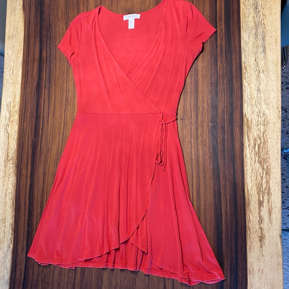 Forever 21 cross tie dress